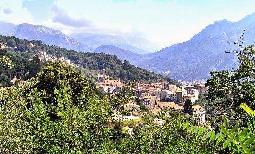 Paysage corse Sagone