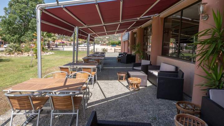 Terrasse de vacances Sagone